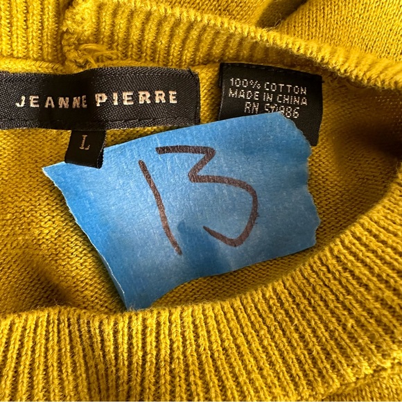 Pull Col Roulé JEANNE PIERRE Taille M - Gris Foncé En Coton - Occasion Très Bon état